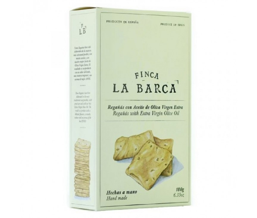 Regañás Artesanales con Aceite de Oliva - Finca la Barca 180 gr.