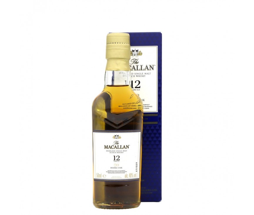 Miniatura the macallan double cask 12 years - comprar whisky - whisky - macallan