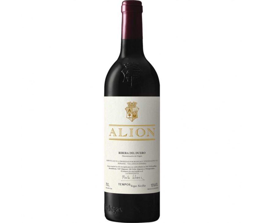 vino alion 2012- vega sicilia - ribera del duero