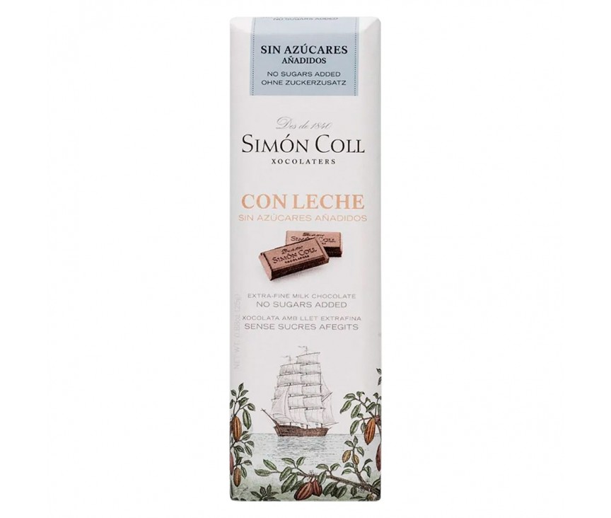 Mini tablette de chocolat au lait sans sucre 25gr