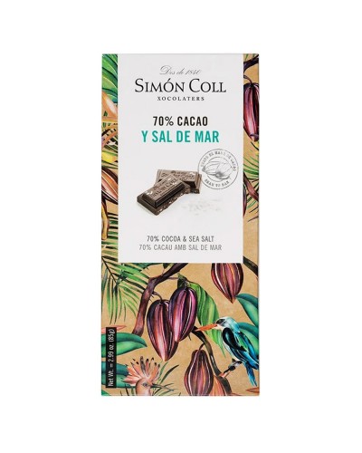 Madagascar Chocolate Amatller 74% de cacao tablette 70g