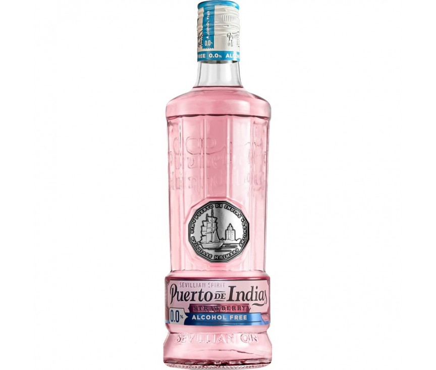 GIN Puerto de Indias Fraise - Port des Indes - Acheter Gin - Gin