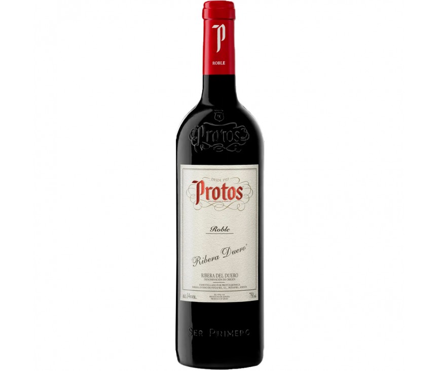 vino tinto protos roble