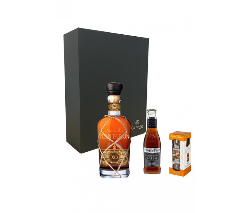 Estuche Premium Plantation Rum 20th Anniversary XO