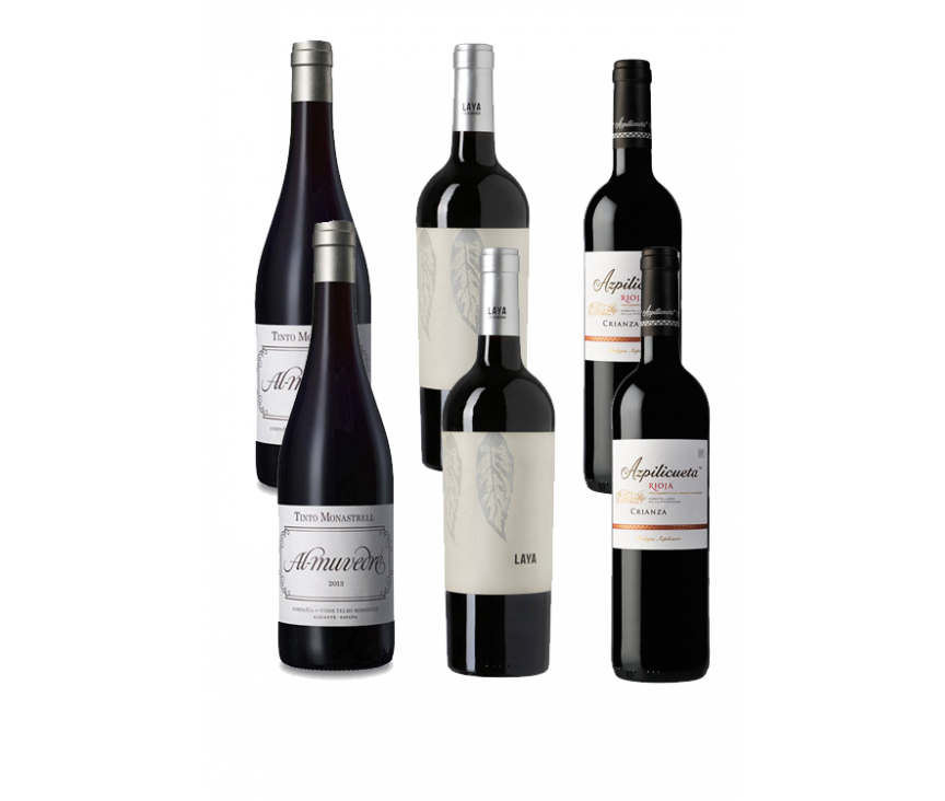 Coffret Vin - Lopez de Haro Crianza - Rouge - Acheter Rouge - Laya - Vin