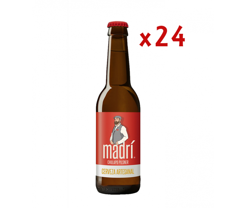 Madrí Chulapo 33 cl Boîte 24 UDS