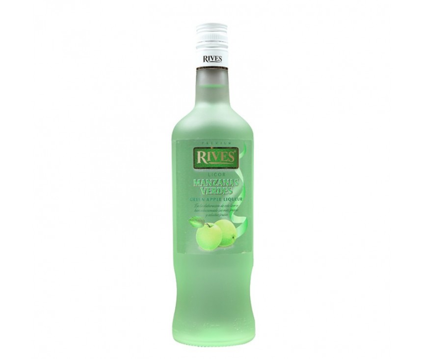 LICOR DE MAÇÃ VERDE RIVES 70CL