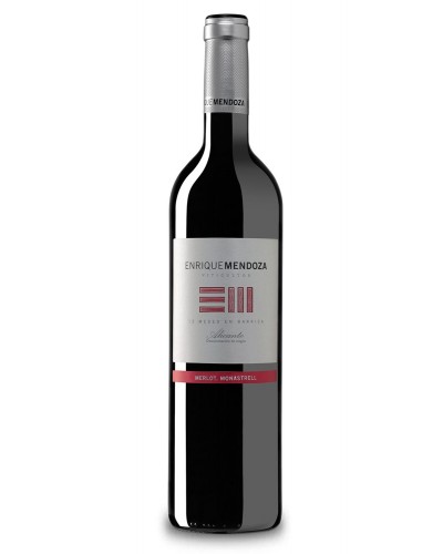 Enrique Mendoza Merlot  Monastrell Crianza 75cl.