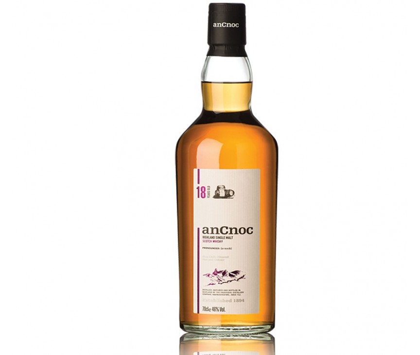 Ancnoc 18 anos de idade Single Malt Whiky