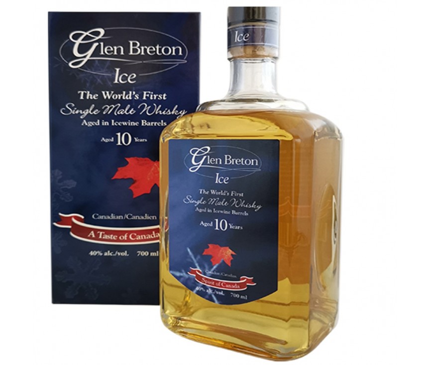 Glen Breton Ice Wine Barrel Whisky 10 Años 