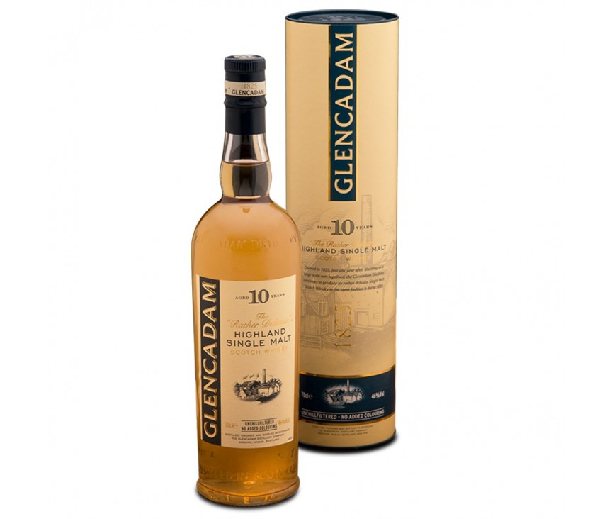 Glencadam Single Malt Whisky 10 ans