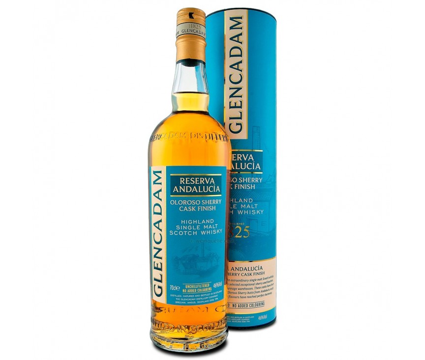 Glencadam Single Malt Whisky Reserva Andalucia 