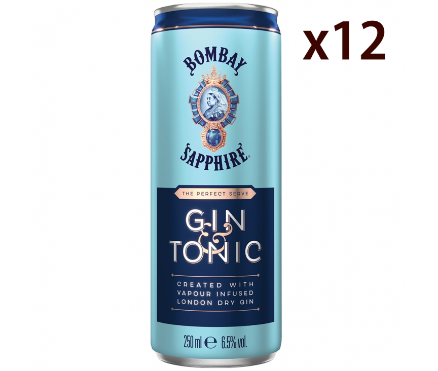 Gin Tonic Sapphire & Tonic  Box 12