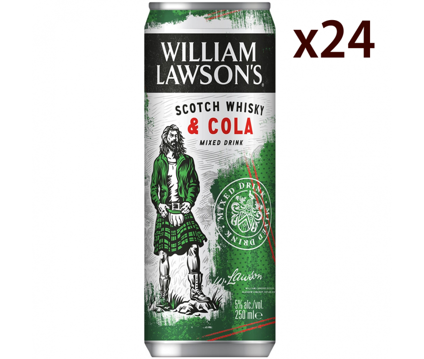 Wiliam Lawsons Cola Box 24