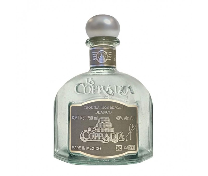 Tequila La Cofradia Blanco 70cl.