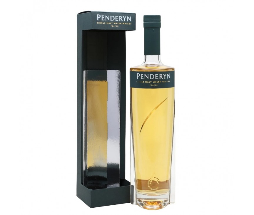 Penderyn Single Malt Whisky "Peated" 70Cl. + Estuche