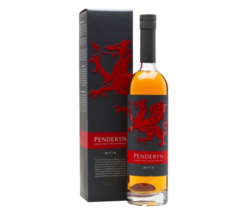 Penderyn Single Malt Whisky "Peated" 70Cl. + Estuche