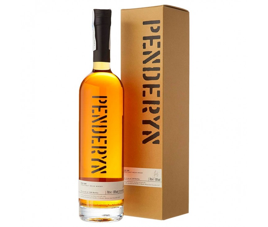 Penderyn Single Malt Whisky "Peated" 70Cl. + Estuche