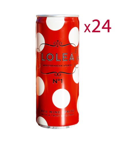 Lolea No1 Red MIni 20cl Box 24 unidades.