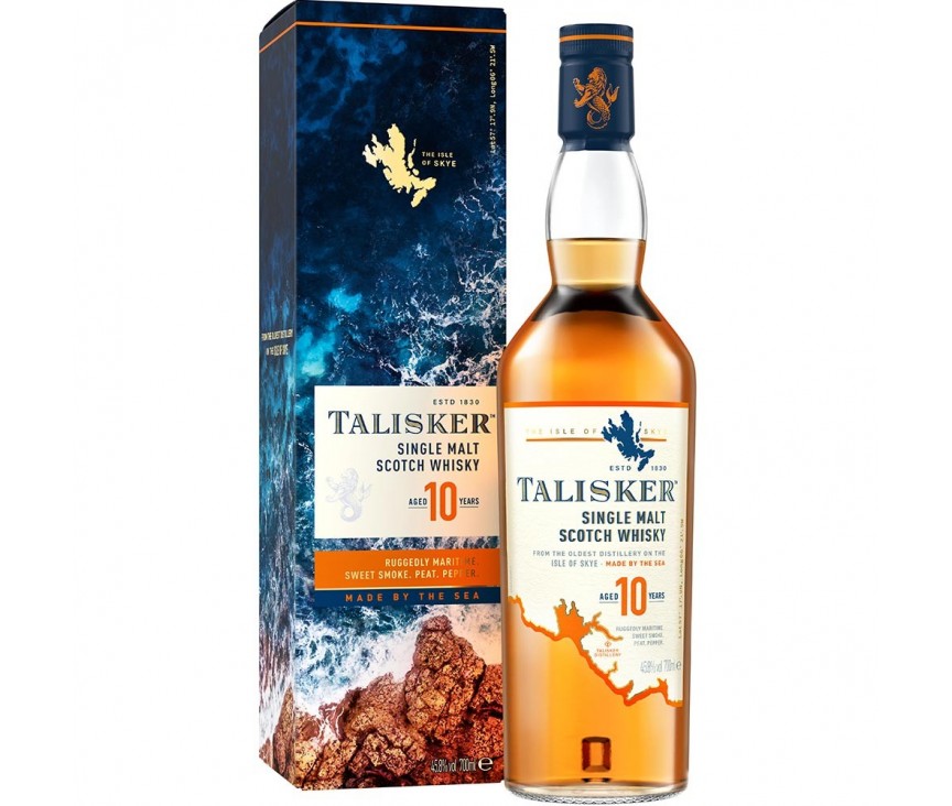 Talisker 10 ans - Acheter Talisker 10 ans - Whisky - Acheter du whisky